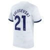 Officiële Voetbalshirt Tottenham Hotspur Kulusevski 21 Thuis 2023-24 - Heren